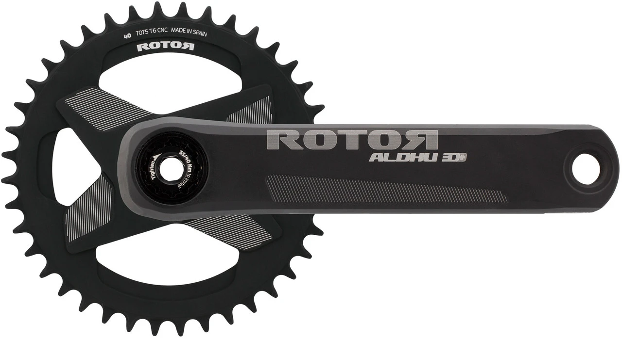 Rotor ALDHU 3D+ 1-fach Kurbelgarnitur Direct Mount, NoQ