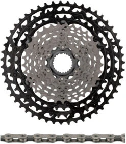 Shimano XTR Kassette CS-M9100-12 + Kette CN-M9100 12-fach VerschleiĂset