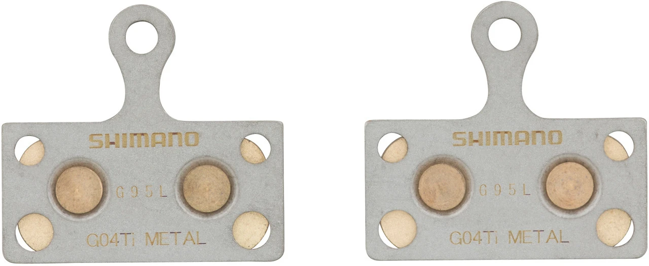 Shimano Bremsbeläge G04Ti Für XTR, XT, SLX, Alfine – Bild 2