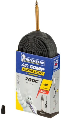 Michelin Schlauch A1 Aircomp Ultra-Light Road Für 28"