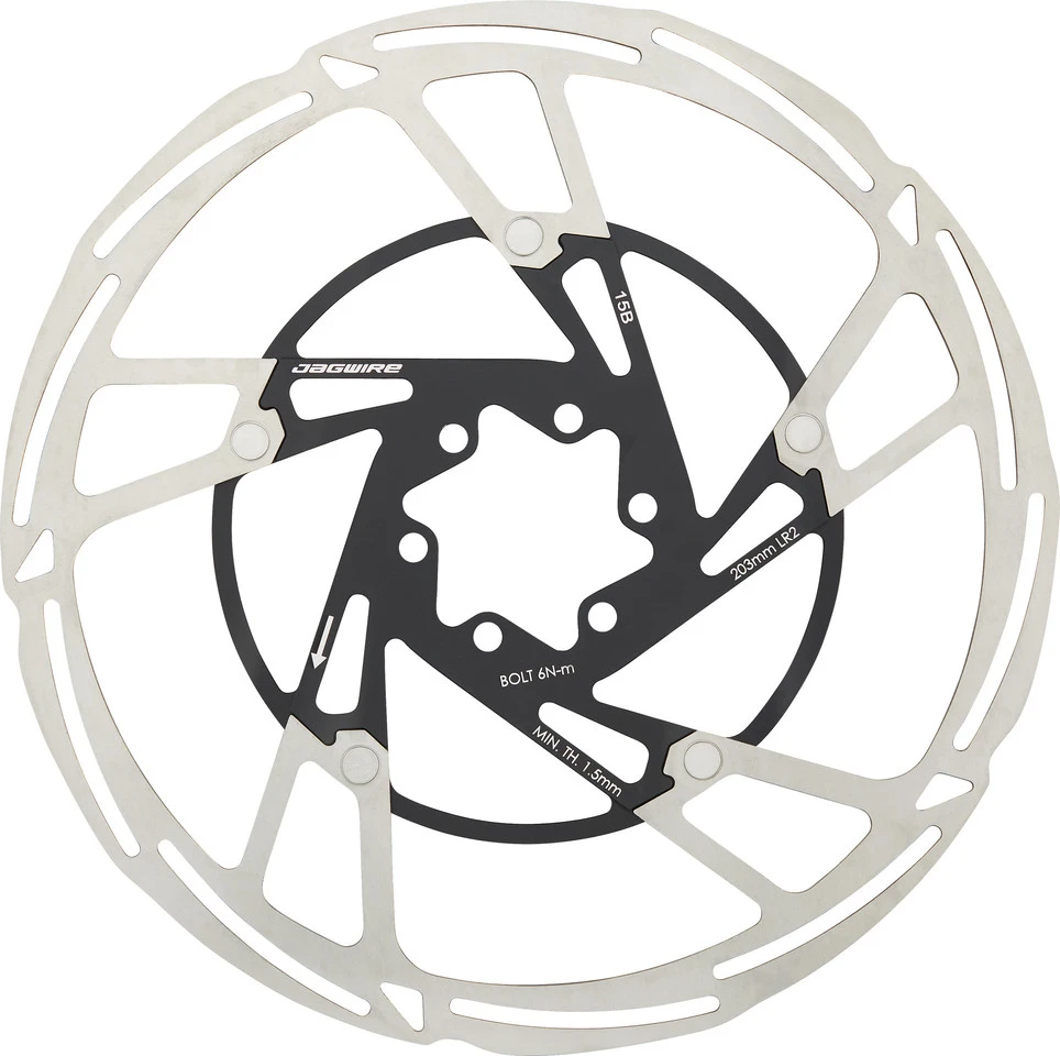 JAGWIRE Pro LR2 Disc 6-Loch Bremsscheibe – Bild 8