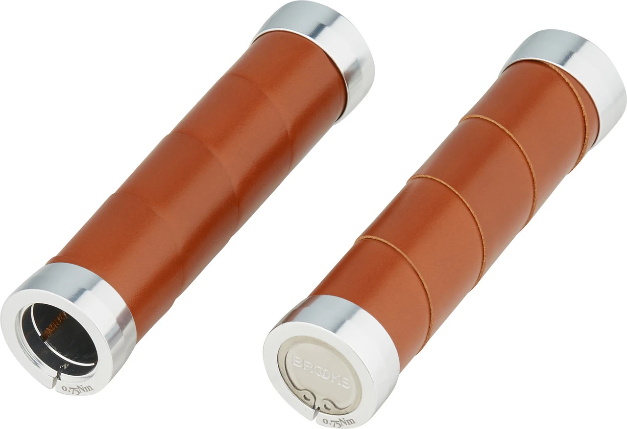 BROOKS Slender Leder Lenkergriffe Modell 2022 – Bild 2