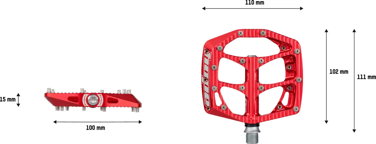 HOPE F20 Plattformpedale – Bild 4
